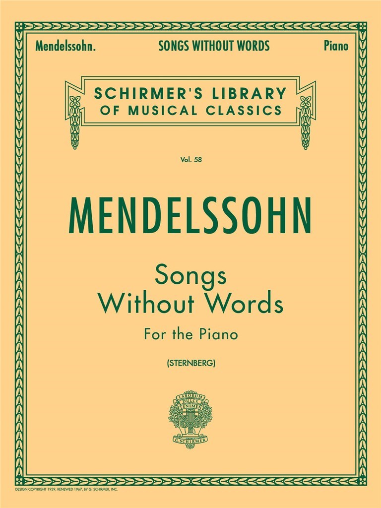 Songs Without Words for Piano